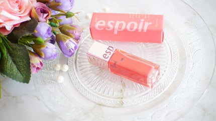 クチュールリップ ティントシャイン/espoir/リップティントを使ったクチコミ(1枚目)