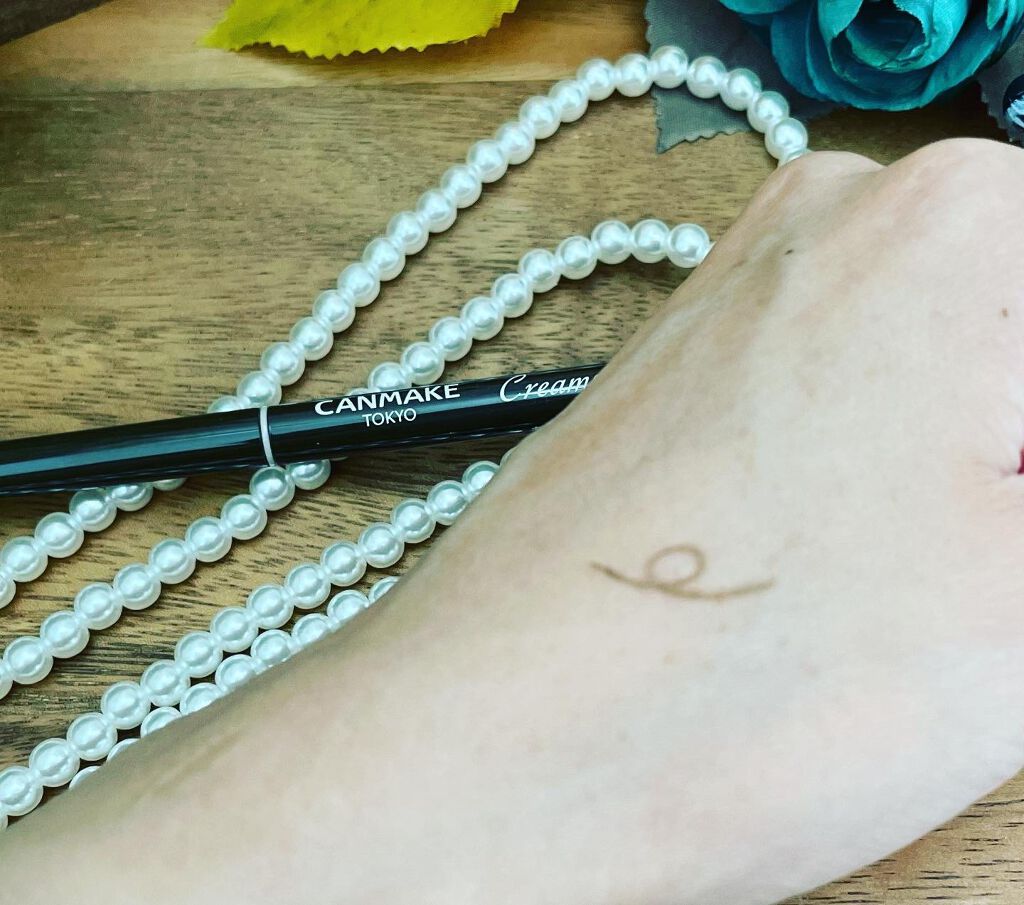 クリーミータッチライナー/キャンメイク/ジェルアイライナーを使ったクチコミ(4枚目)