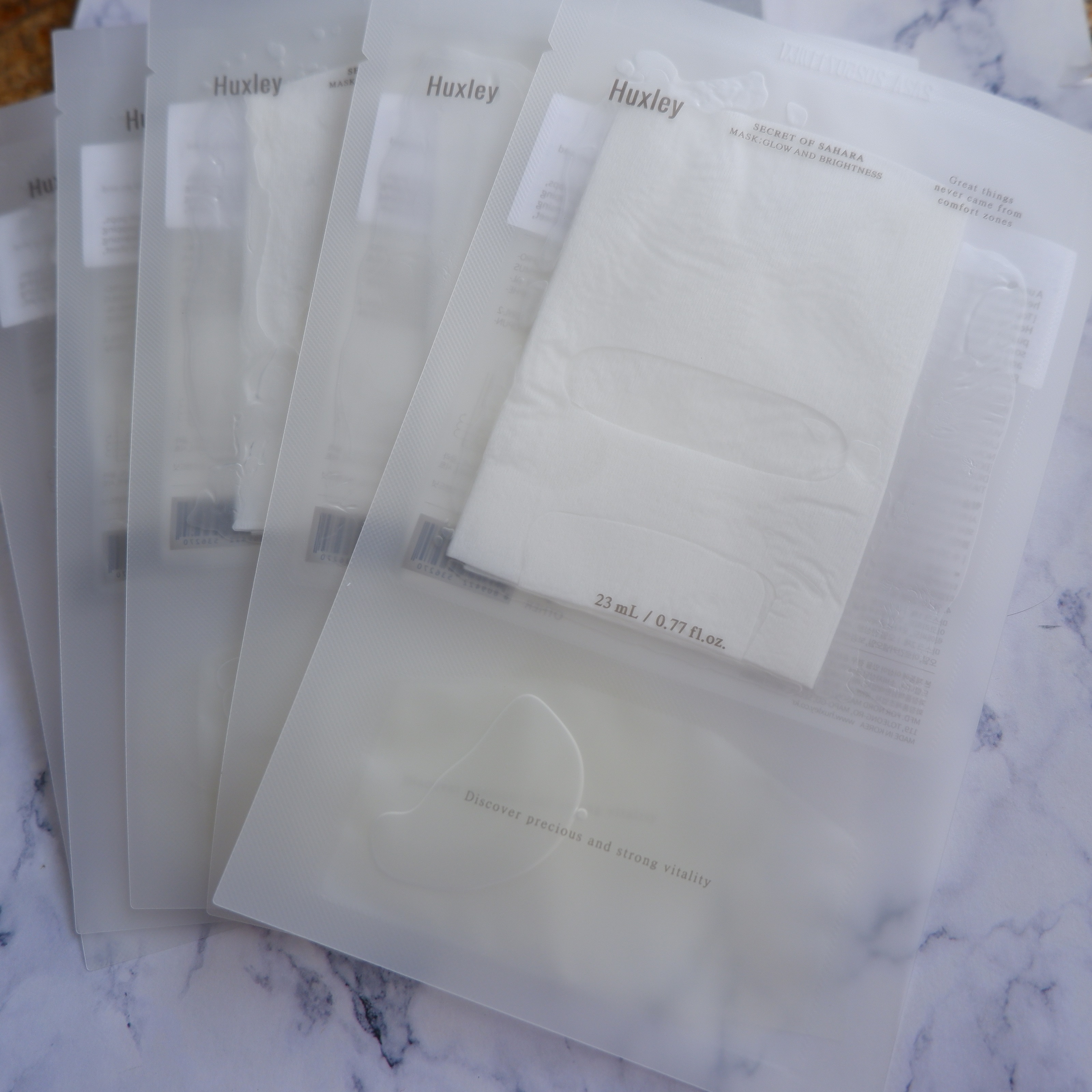 マスク; グローアンドブライトネス/Huxley/シートマスク・パックを使ったクチコミ（2枚目）