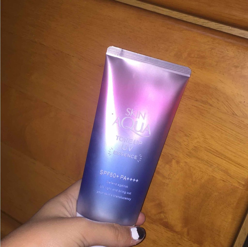 スキンアクア トーンアップUVエッセンス/スキンアクア/日焼け止めクリームを使ったクチコミ（1枚目）
