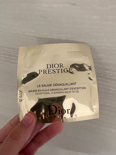 プレステージ ル バーム デマキヤント/Dior/クレンジングバームを使ったクチコミ（1枚目）