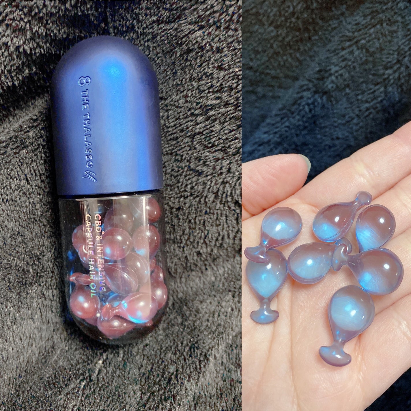 エイトザタラソ ユー CBD&インテンシブ カプセル ヘアオイル/エイトザタラソ/ヘアオイルを使ったクチコミ(1枚目)