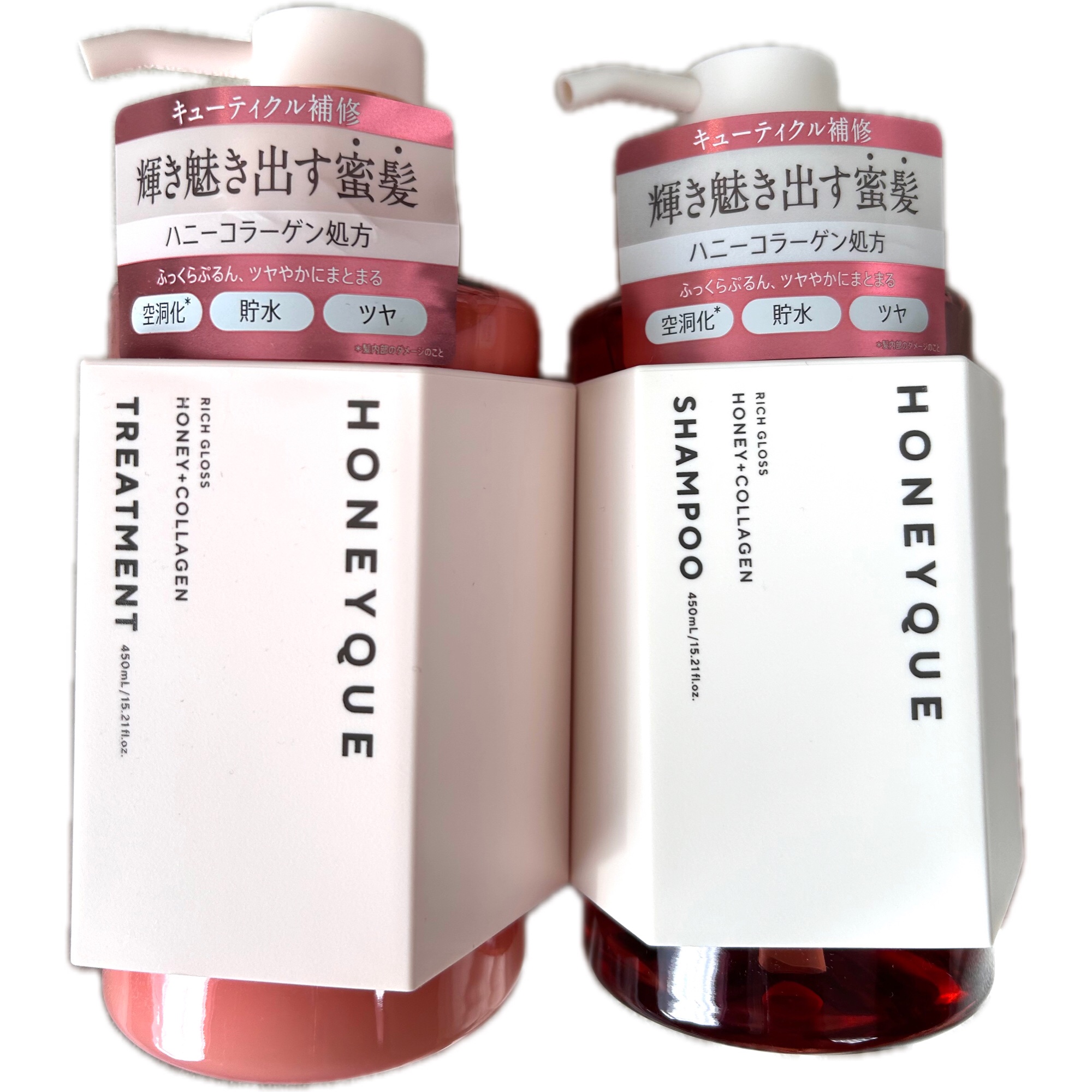 リッチグロス シャンプー シャイニー／ヘアトリートメント シャイニー/ハニーク/市販シャンプーを使ったクチコミ（1枚目）