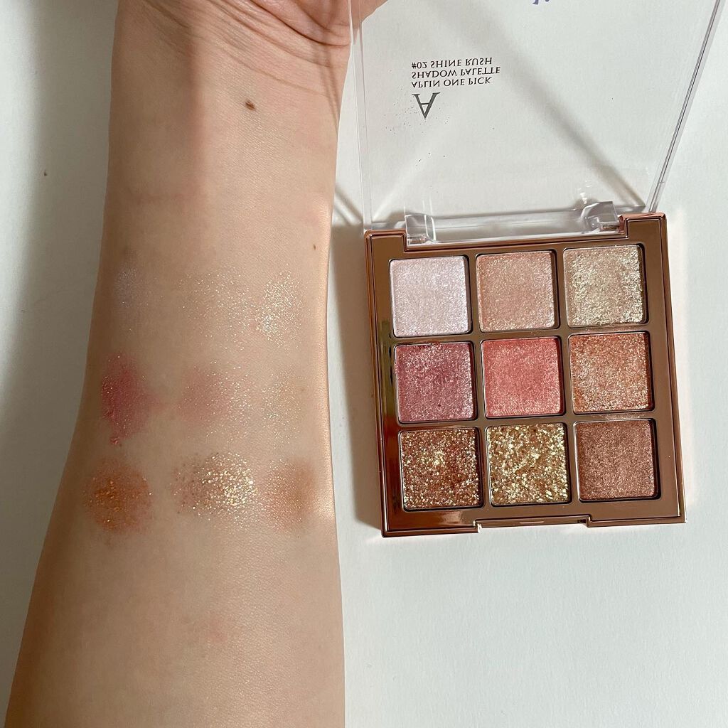 ワンピックアイシャドウパレット/APLIN/アイシャドウパレットを使ったクチコミ(2枚目)