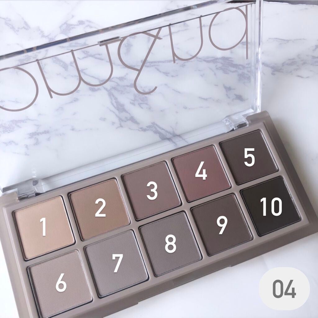 ベターザンパレット/rom&nd/アイシャドウパレットを使ったクチコミ(7枚目)