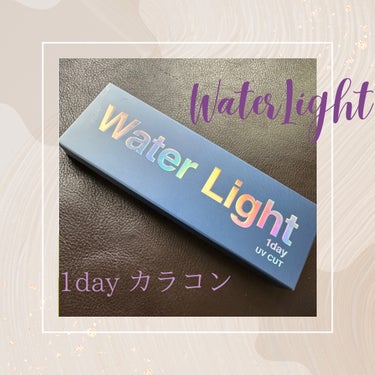 HONEY DROPS Water Light 1day フローズンピーチ/HONEY DROPS/ワンデー（１DAY）カラコンを使ったクチコミ（1枚目）