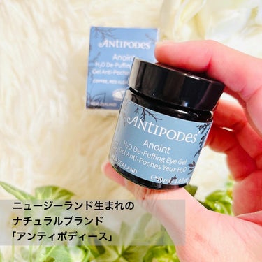 Antipodes アノイント H2O ディパッフィング アイジェルのクチコミ「\とろけるヴィーガンアイジェル✨/
⁡
⁡
ニュージーランド生まれのブランド
「アンティポディ.....」（2枚目）