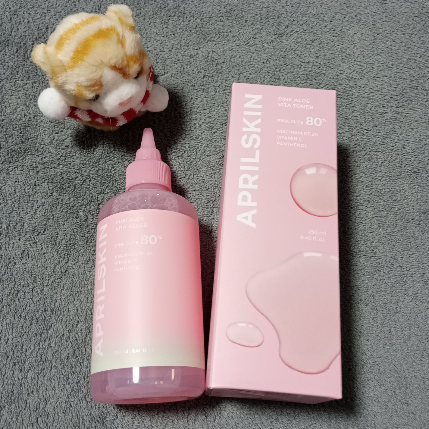 ピンクアロエビタトナー/APRILSKIN/化粧水を使ったクチコミ(1枚目)