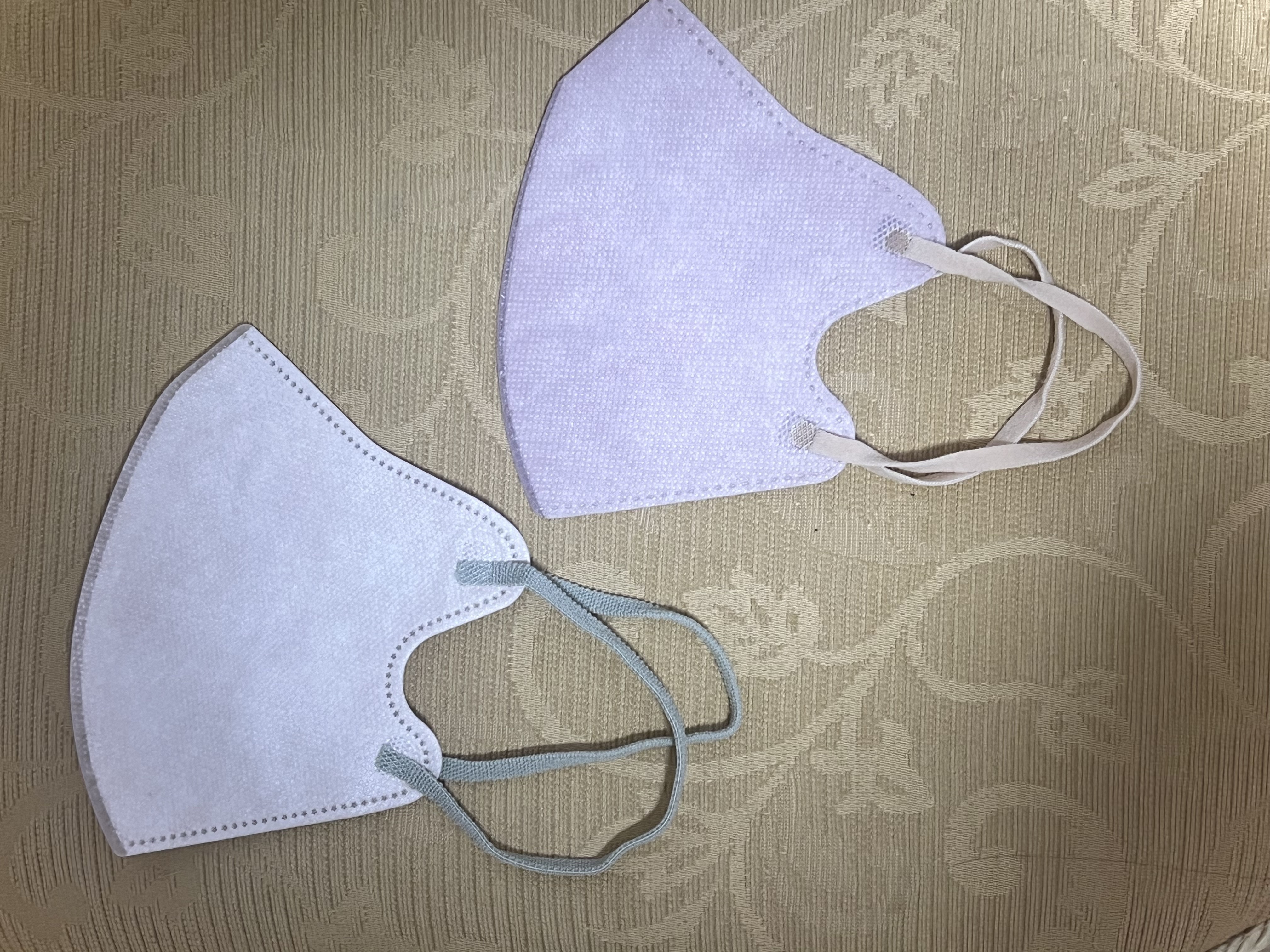 アイキャッチマスク ７枚入 ベビーベージュ/DAISO/マスクを使ったクチコミ（1枚目）