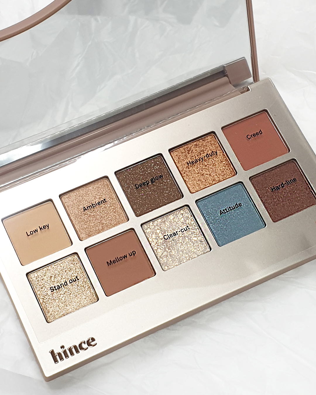 ニューデップスアイシャドウパレット/hince/アイシャドウパレットを使ったクチコミ（1枚目）