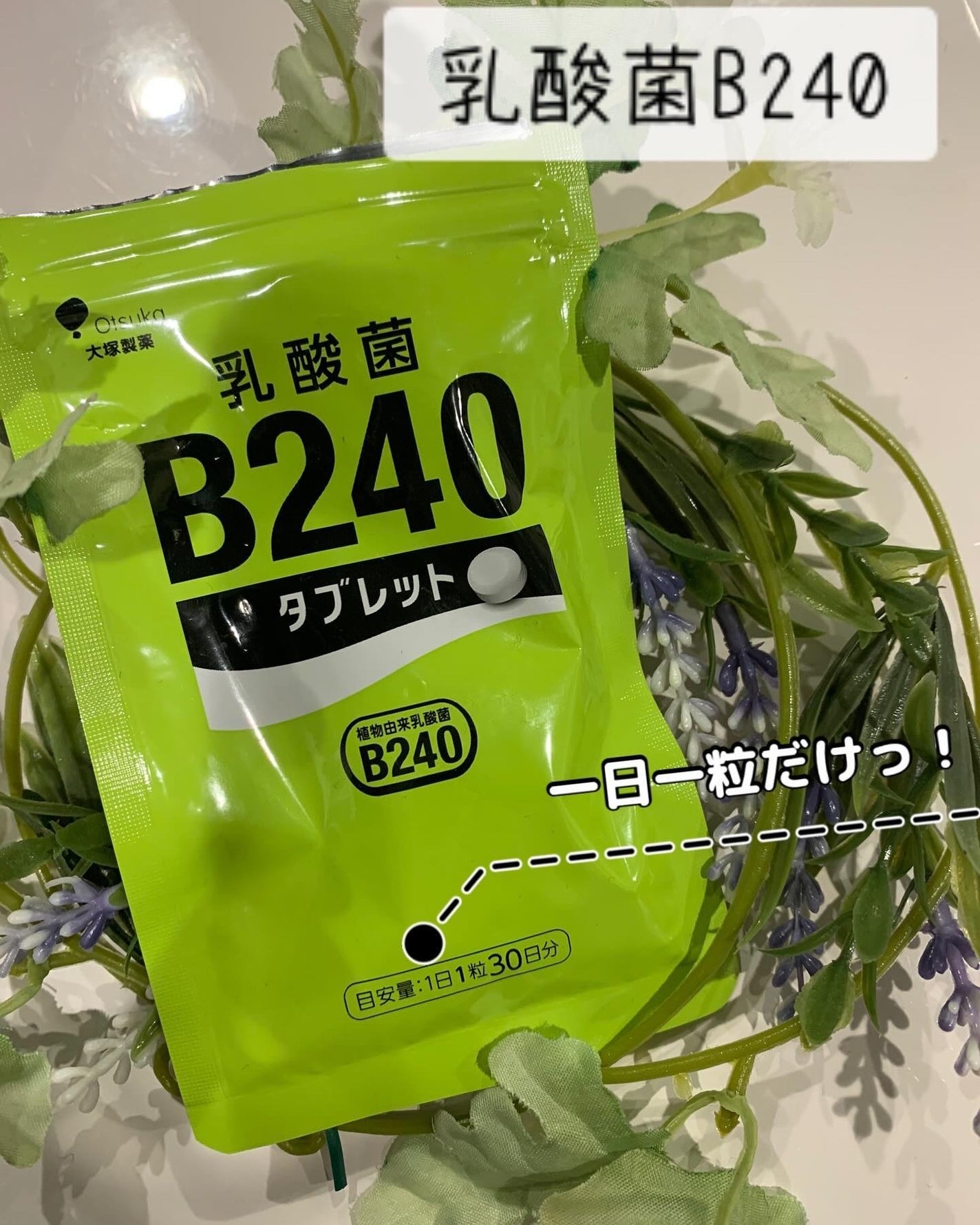 乳酸菌B240/大塚製薬/健康サプリメントを使ったクチコミ(1枚目)