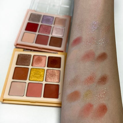 マテリアルカラーパレット/leur charme/アイシャドウパレットを使ったクチコミ(2枚目)