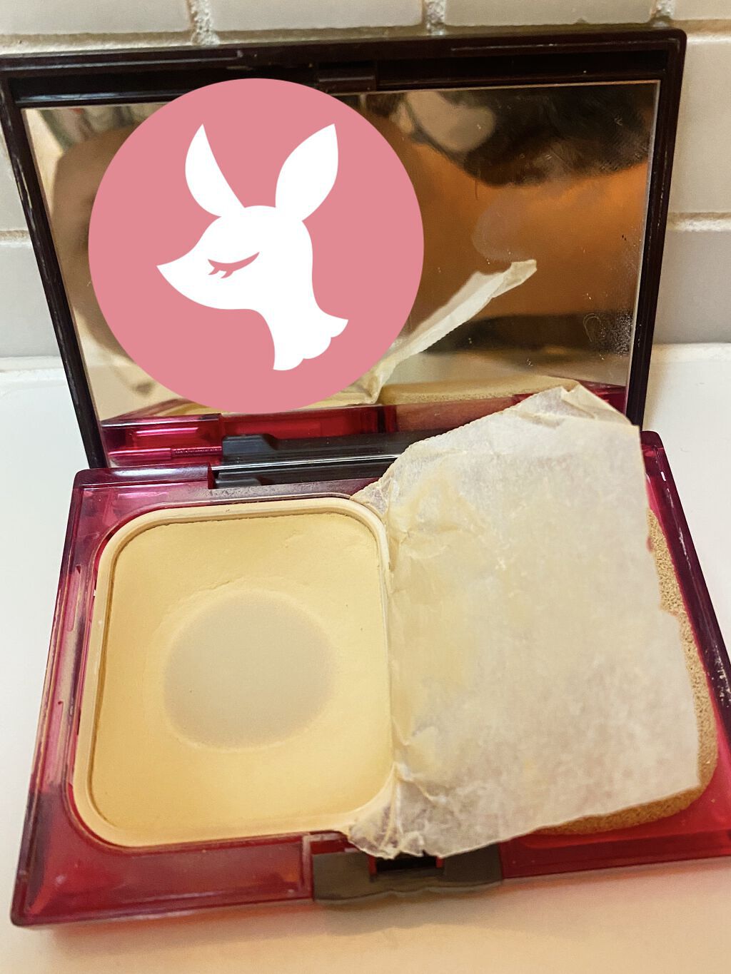 くずれにくい きれいな素肌質感パウダーファンデーション ベージュオークル03(レフィル)/プリマヴィスタ/パウダーファンデーションを使ったクチコミ（2枚目）