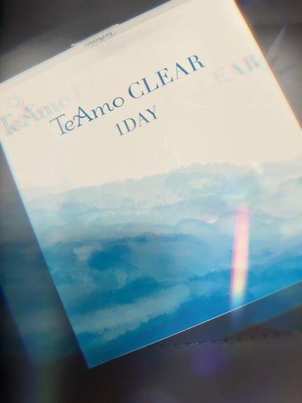 クリアワンデー/TeAmo/ワンデー(1DAY)カラコンを使ったクチコミ(1枚目)