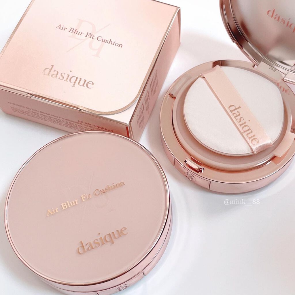 エアーブラーフィットクッション/dasique/クッションファンデーションを使ったクチコミ(5枚目)