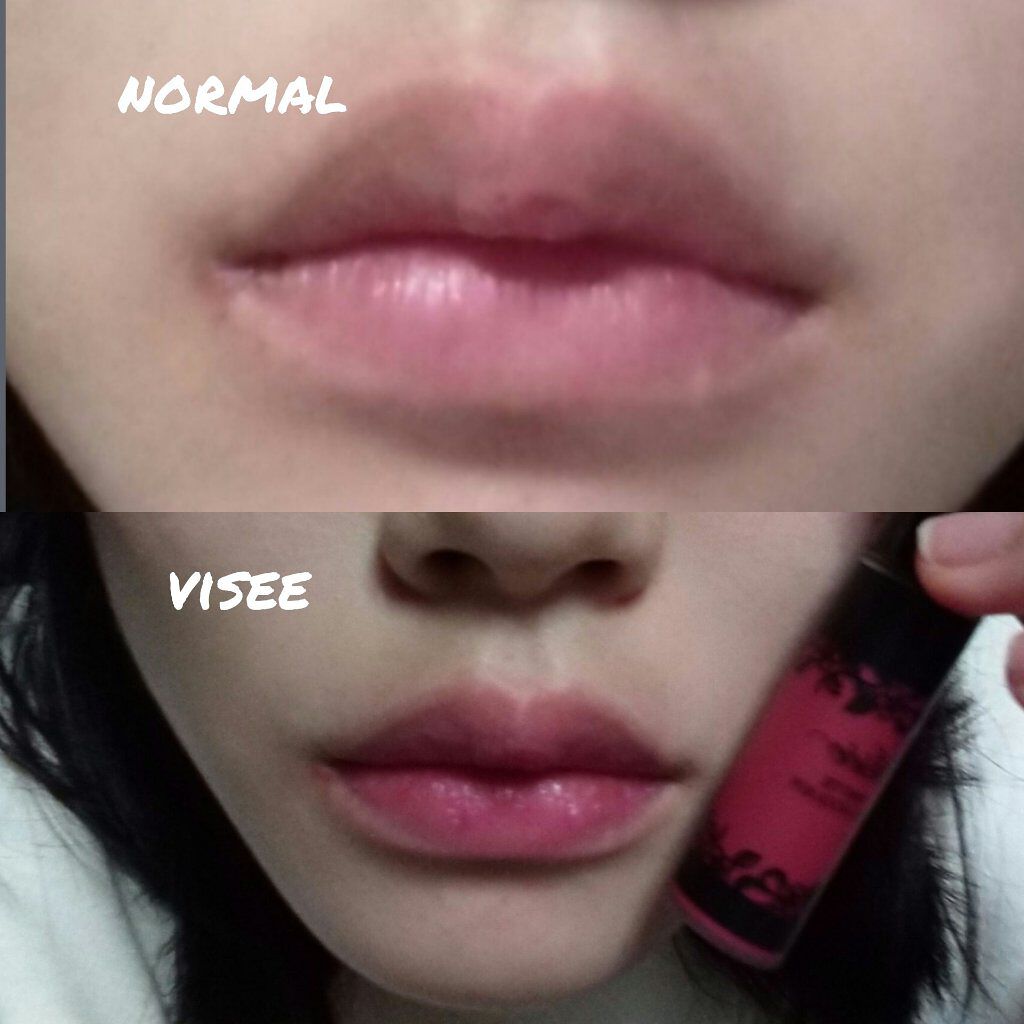 マットリップラッカー/Visée/口紅を使ったクチコミ(3枚目)