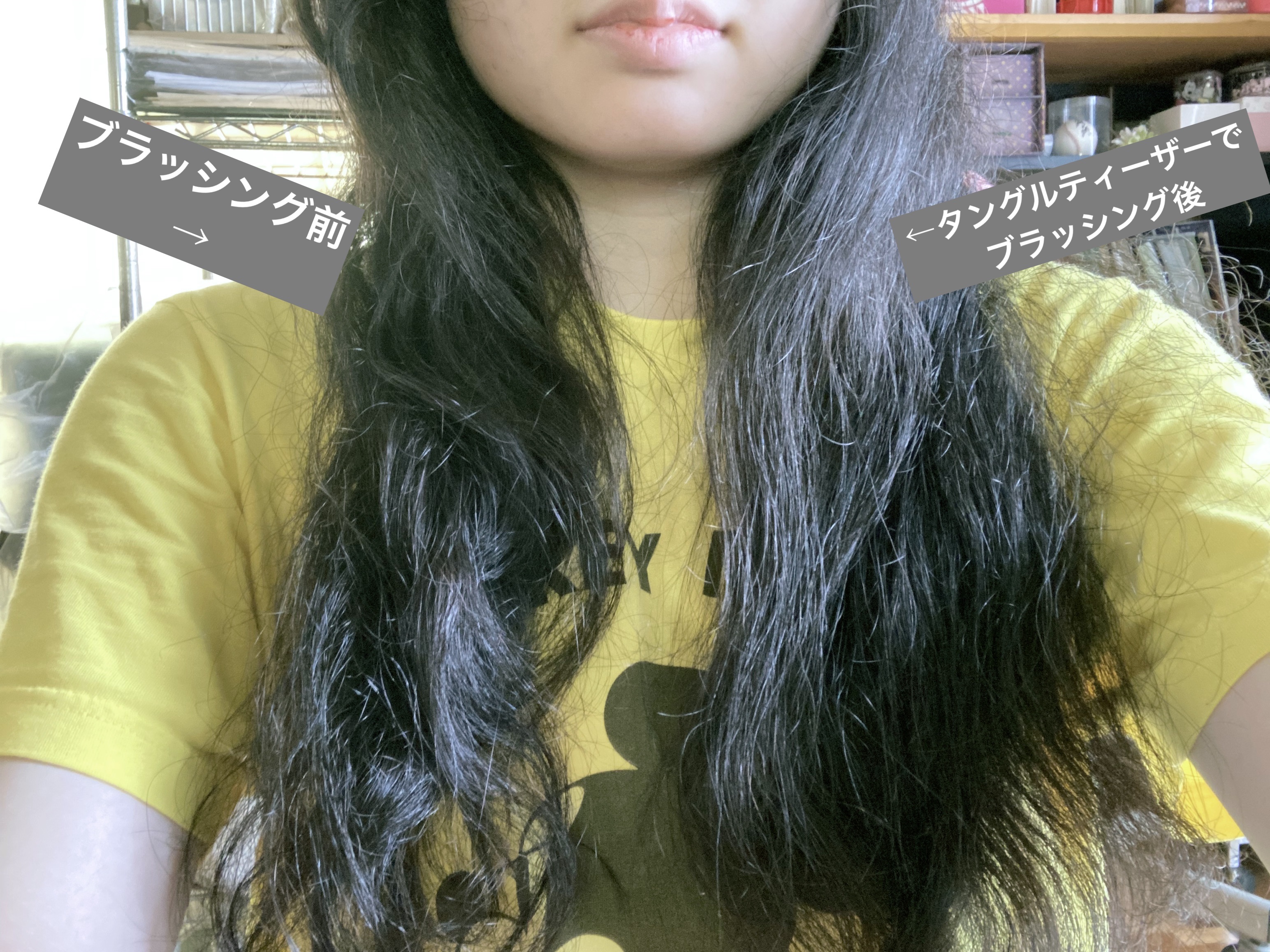 ザ・オリジナル ノーマル ピンクフィズ/TANGLE TEEZER/ヘアブラシを使ったクチコミ（3枚目）