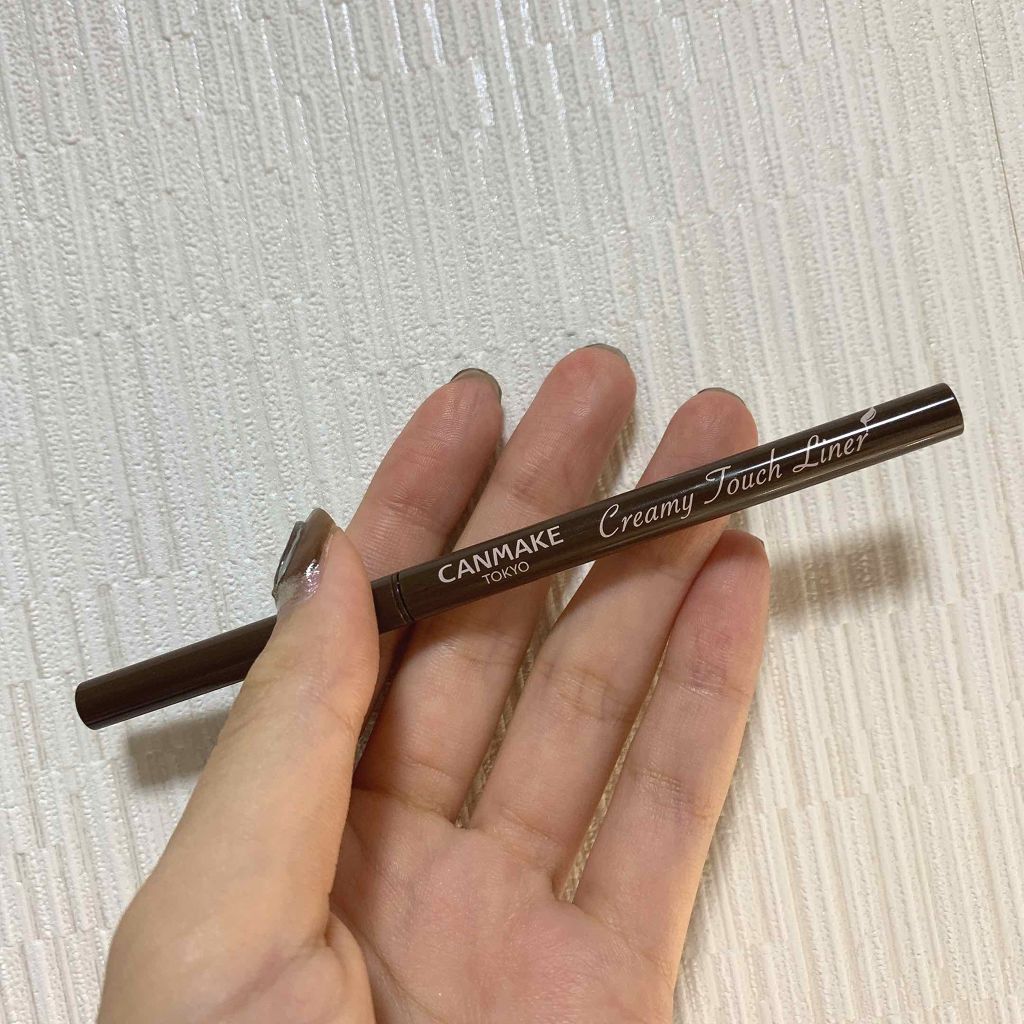 クリーミータッチライナー/キャンメイク/ジェルアイライナーを使ったクチコミ(1枚目)