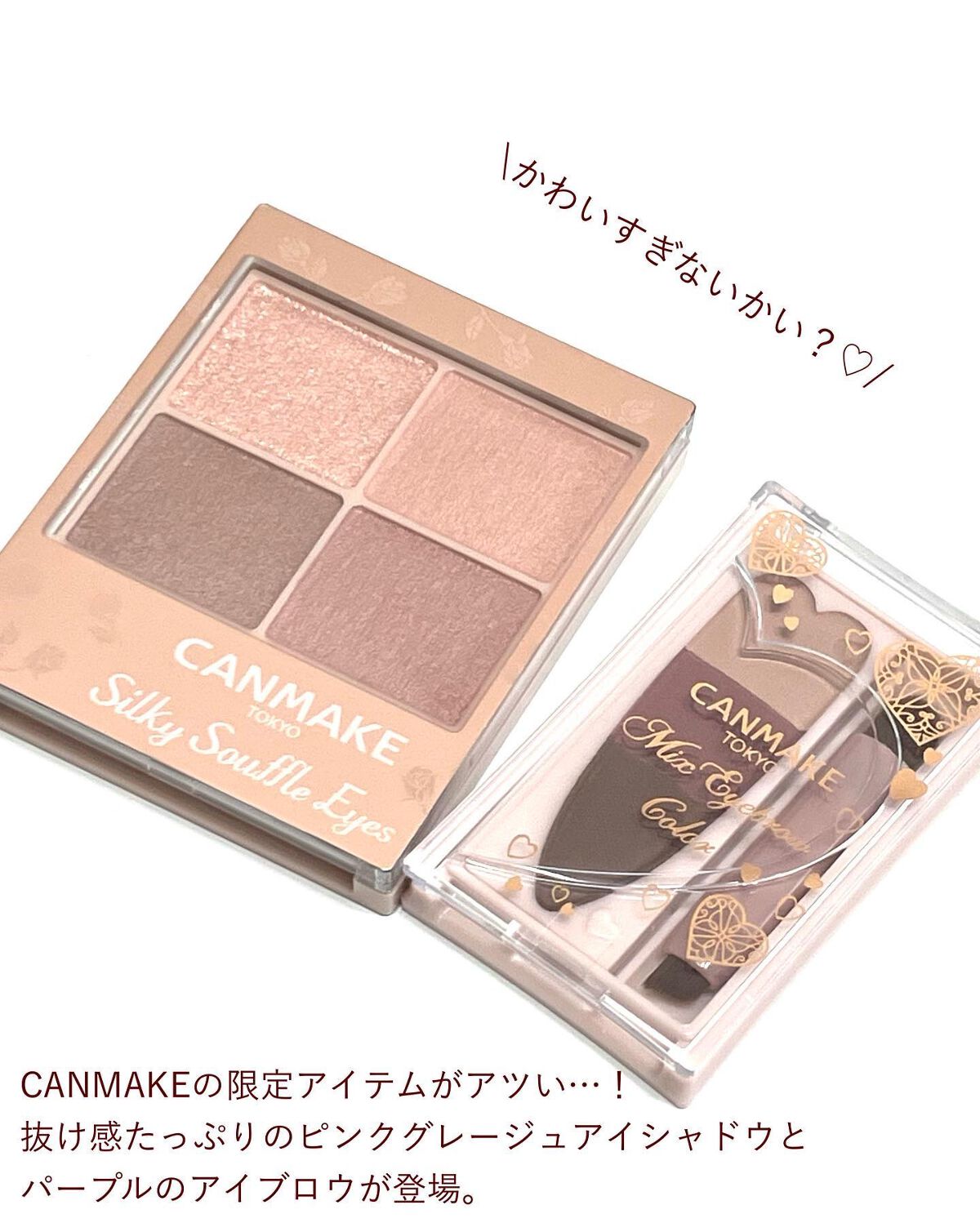 シルキースフレアイズ（マットタイプ）/キャンメイク/アイシャドウパレットを使ったクチコミ（2枚目）