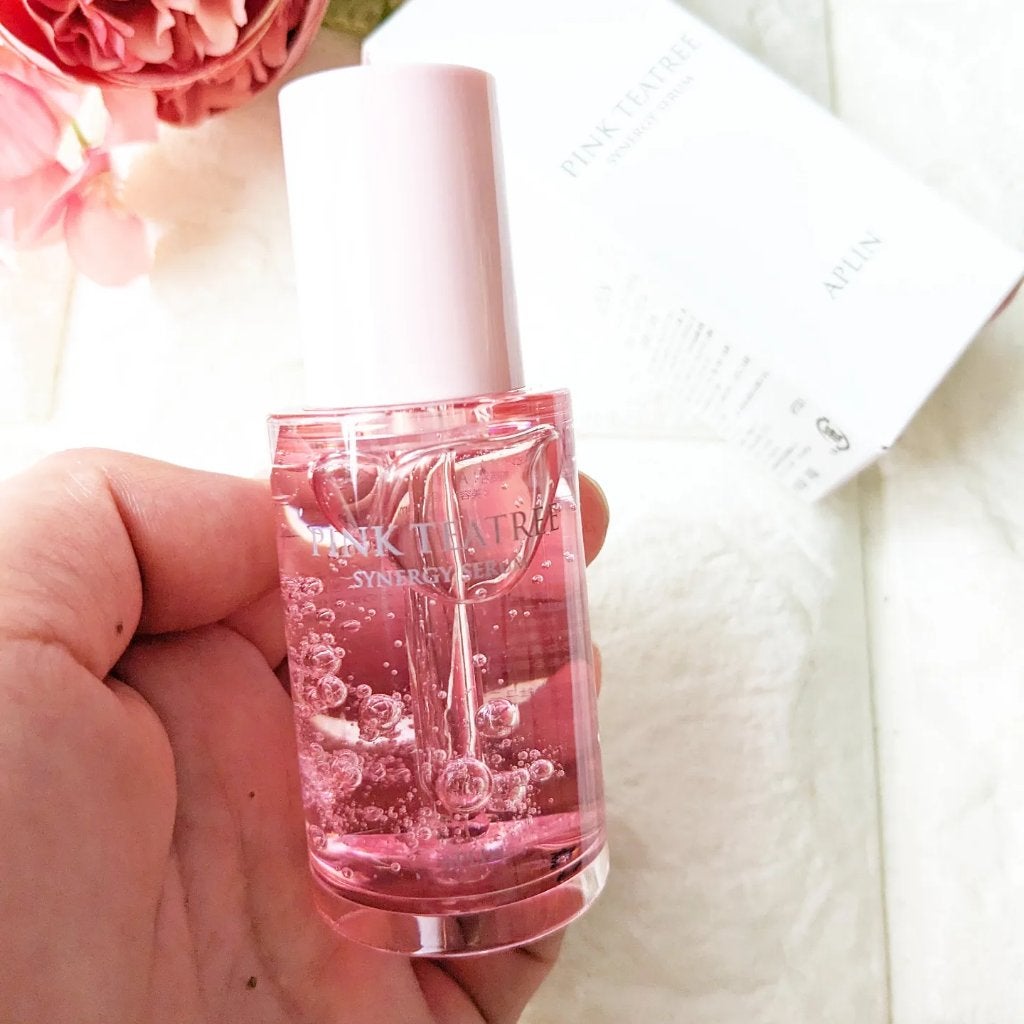 ピンクティーツリーシナジーセラム/APLIN/美容液を使ったクチコミ(2枚目)