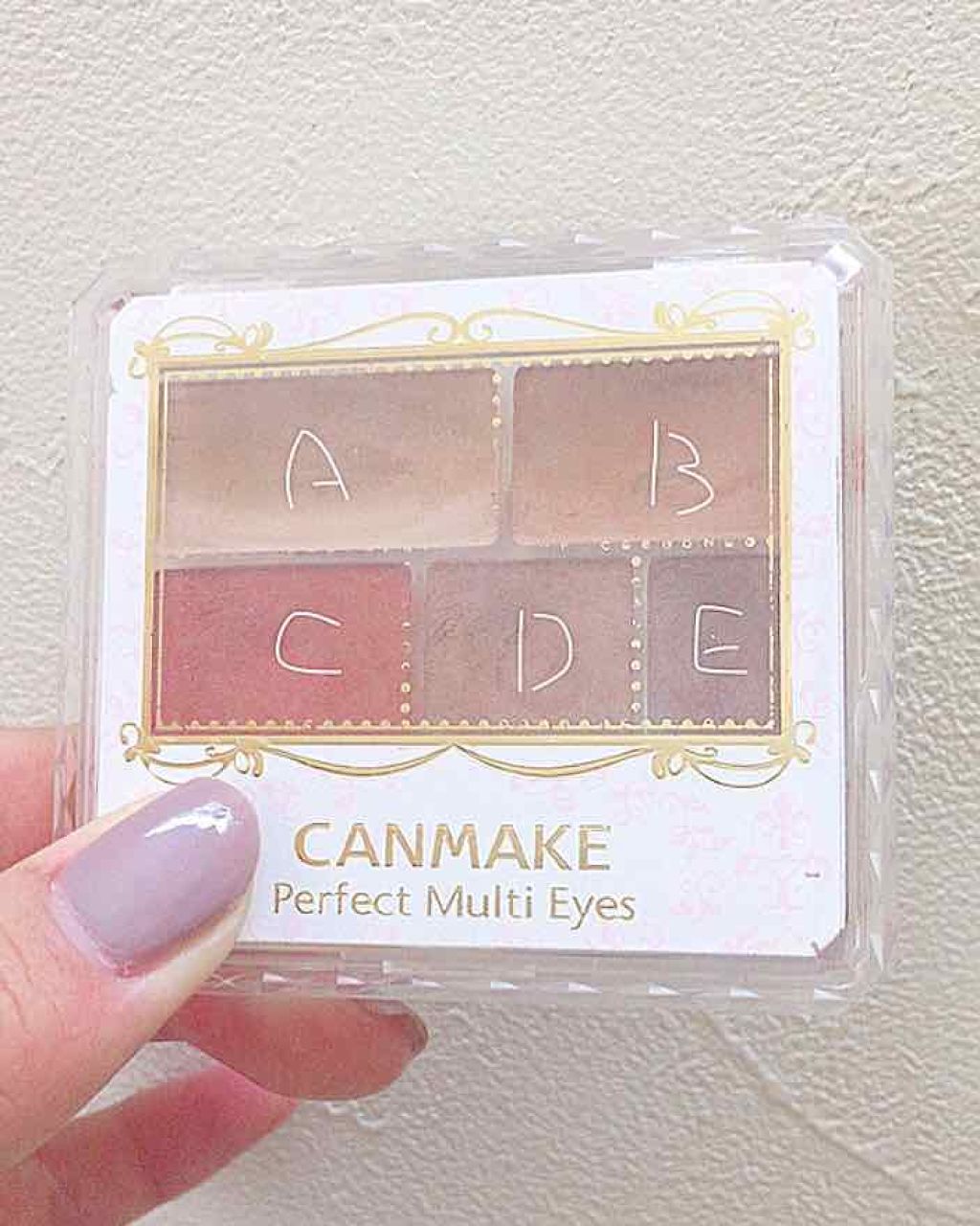パーフェクトマルチアイズ/キャンメイク/アイシャドウパレットを使ったクチコミ(1枚目)