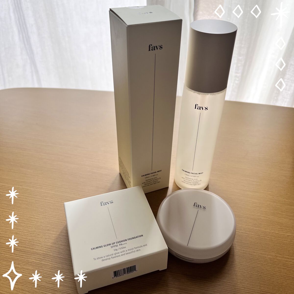 カーミングフェイシャルミスト/favs/化粧水を使ったクチコミ（1枚目）