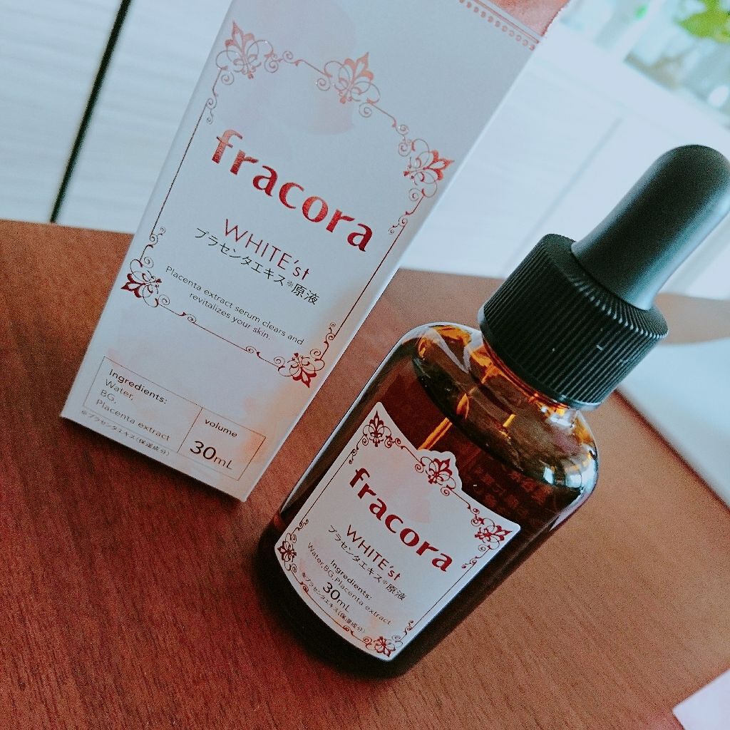 WHITE'st プラセンタエキス原液/fracora/美容液を使ったクチコミ（1枚目）