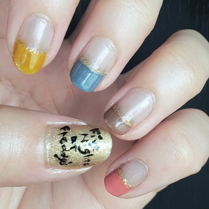 土木系おねいさん on LIPS 「今日のネイルは楽しみにしていた映画のイメージで概念ネイルにして..」(4枚目)