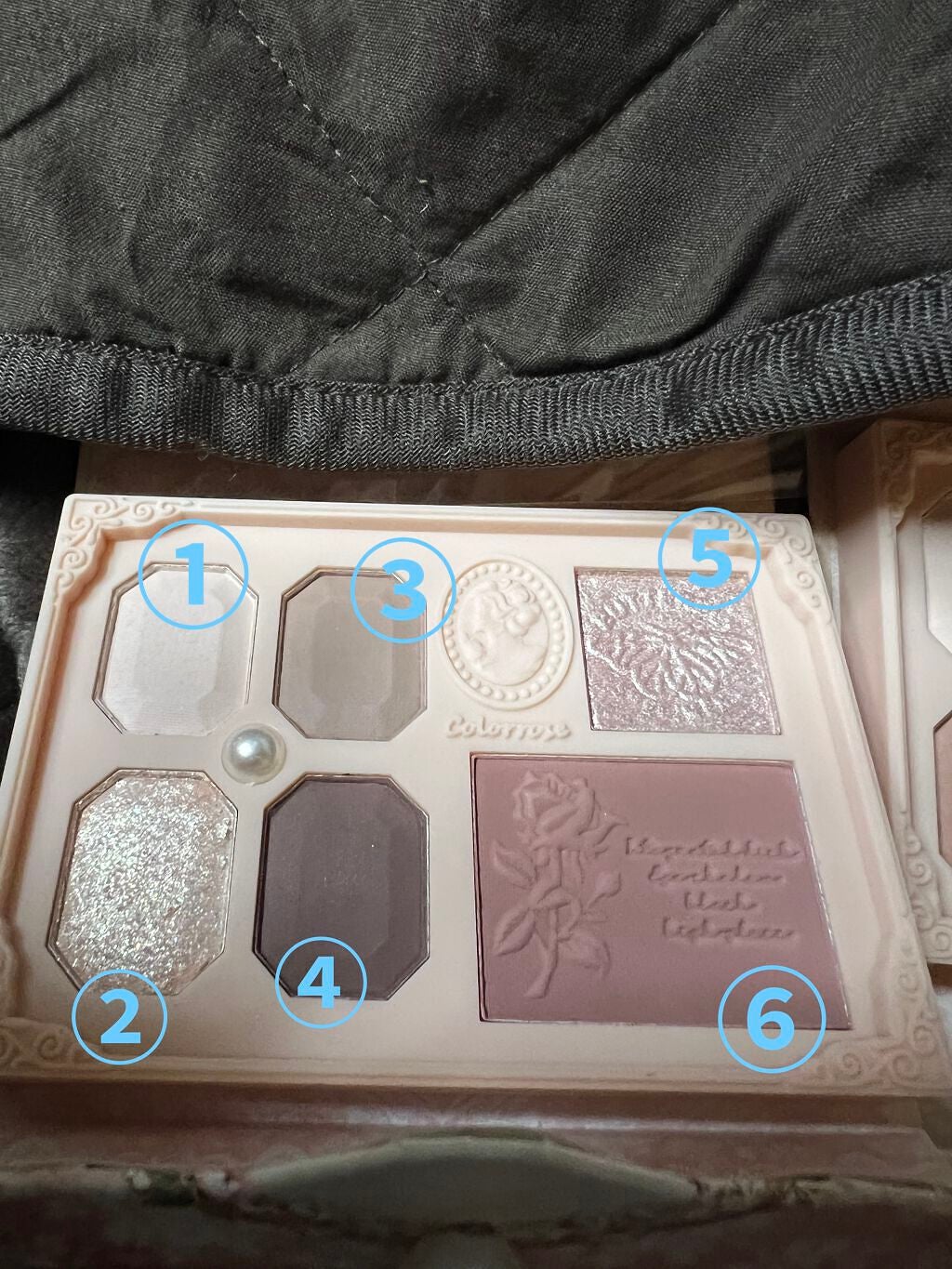 女王のカメオマルチパレット /COLORROSE/マルチパレットを使ったクチコミ(3枚目)