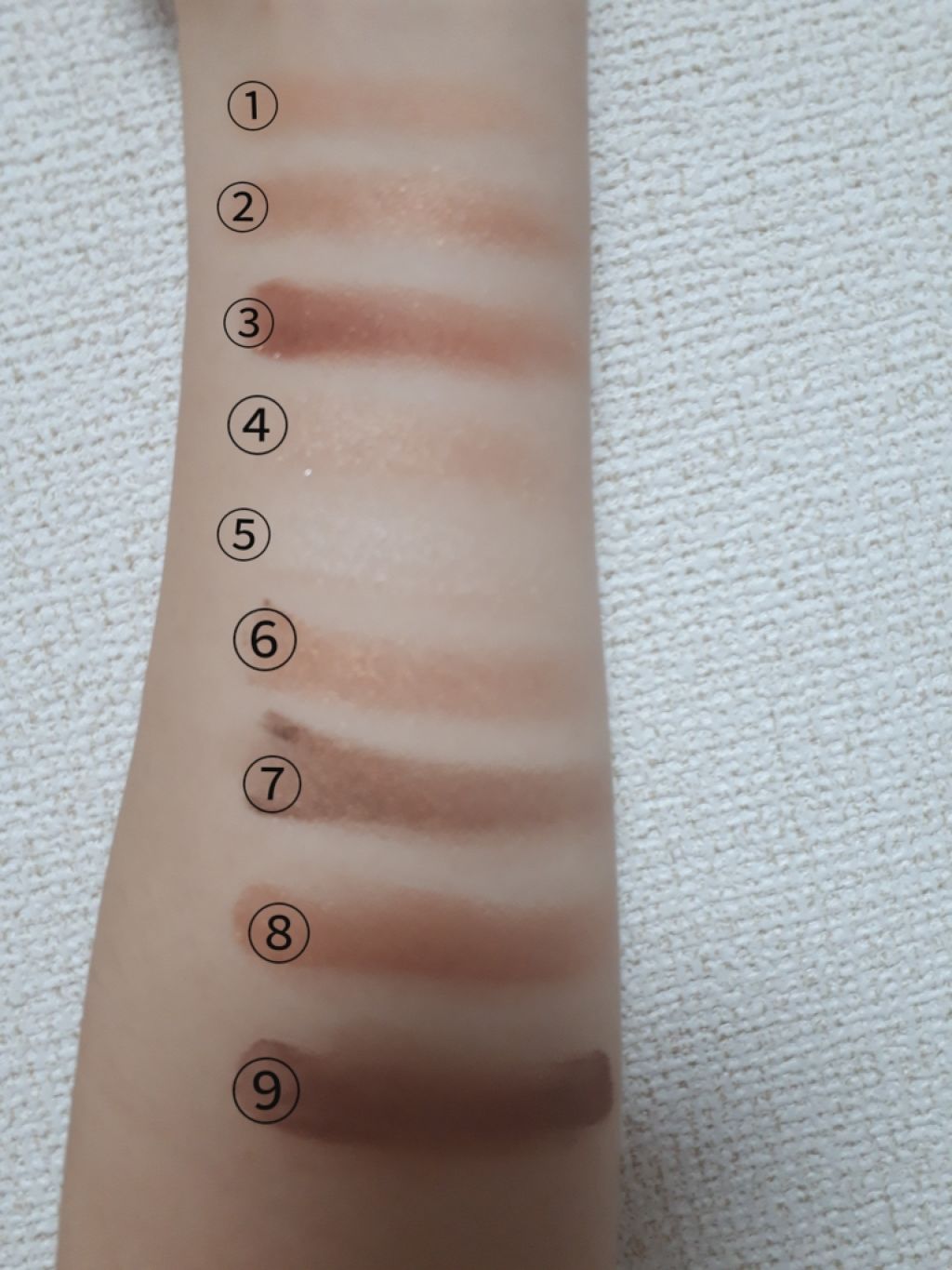 UR GLAM BLOOMING EYE COLOR PALETTE/U R GLAM/アイシャドウパレットを使ったクチコミ(3枚目)