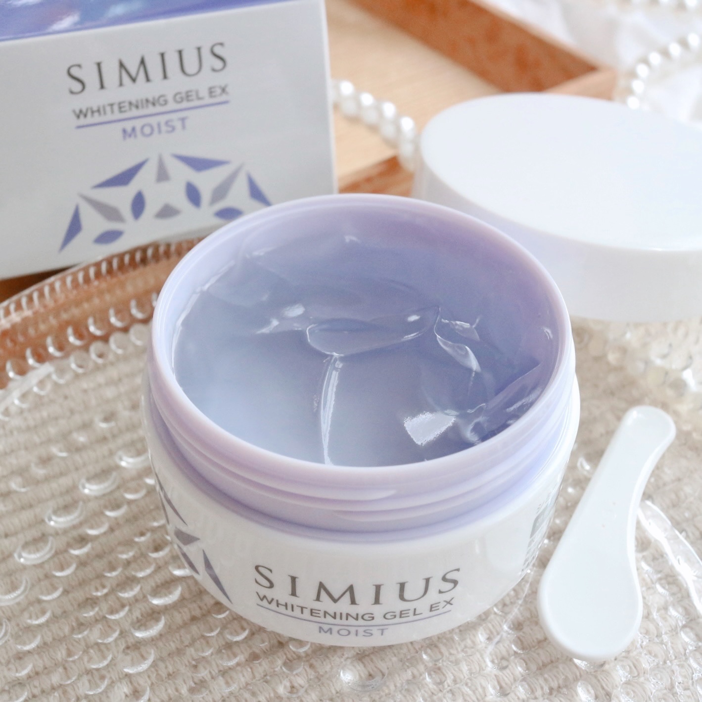 薬用ホワイトニングジェルEX モイスト（しっとり）/シミウス/オールインワン化粧品を使ったクチコミ（1枚目）