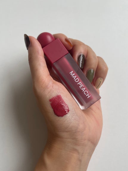 マッドピーチスムースフィットカラーリップティント 04 FUZZY MAUVE/MAD PEACH/リップティントの画像