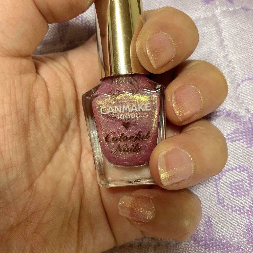 カラフルネイルズ/キャンメイク/マニキュアを使ったクチコミ(4枚目)