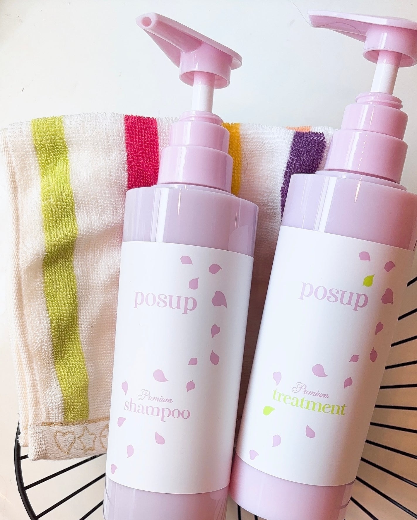 ポスプ プレミアムシャンプー/プレミアムトリートメント/posup/市販シャンプーを使ったクチコミ(1枚目)