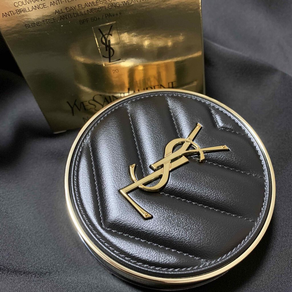 アンクル ド ポー ルクッション 20/YVES SAINT LAURENT BEAUTE/クッションファンデーションを使ったクチコミ（1枚目）