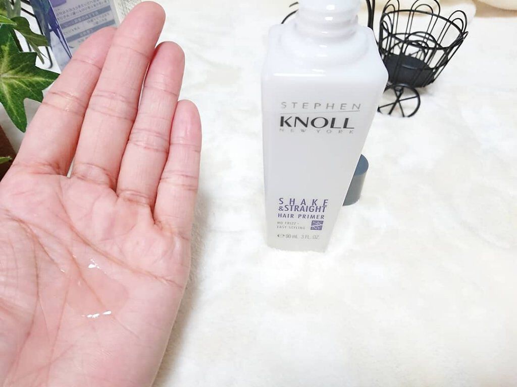 シェイク アンド ストレート ヘアプライマー/スティーブンノル ニューヨーク/ヘアオイルを使ったクチコミ(4枚目)