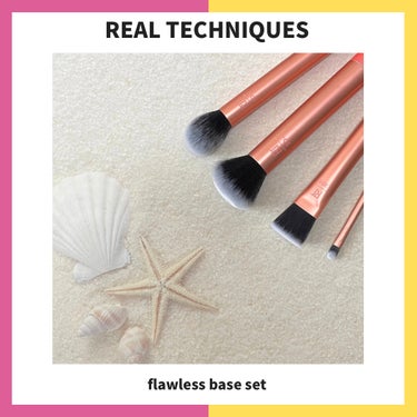 Real Techniques Flawless Base Setのクチコミ「💎flawless base set💎

SM Auraでリアルテクニクスのブラシを発見👀✨日.....」（1枚目）