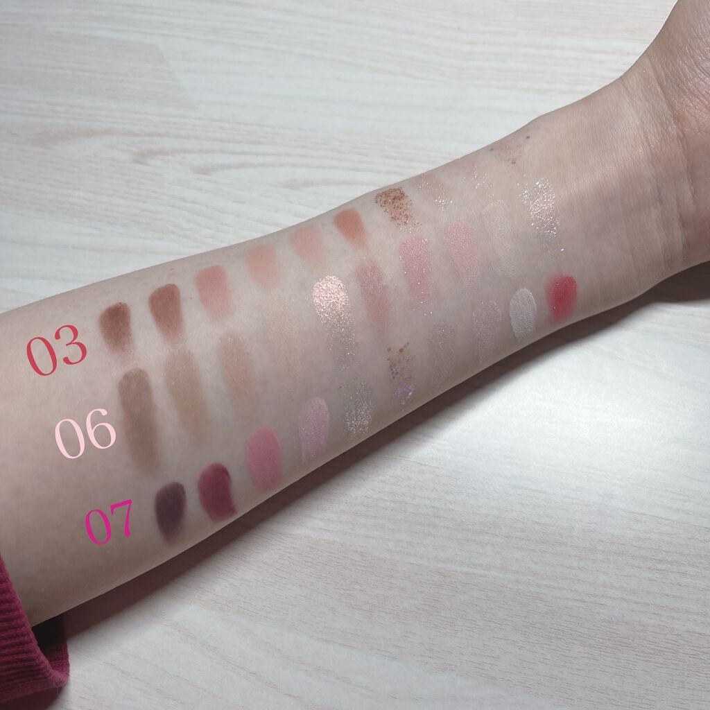 ベターザンパレット/rom&nd/アイシャドウパレットを使ったクチコミ(2枚目)