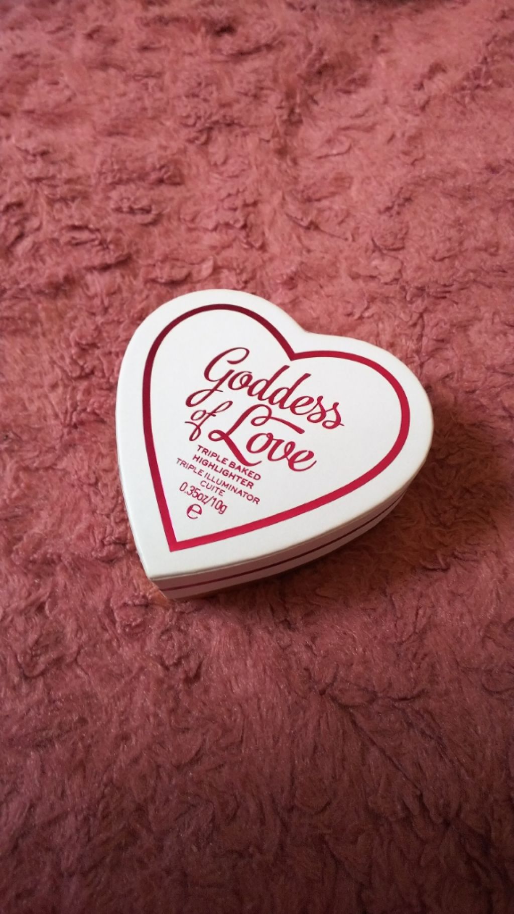 ハートハイライター ゴッデス オブ ラブ/MAKEUP REVOLUTION/パウダーハイライトを使ったクチコミ（1枚目）