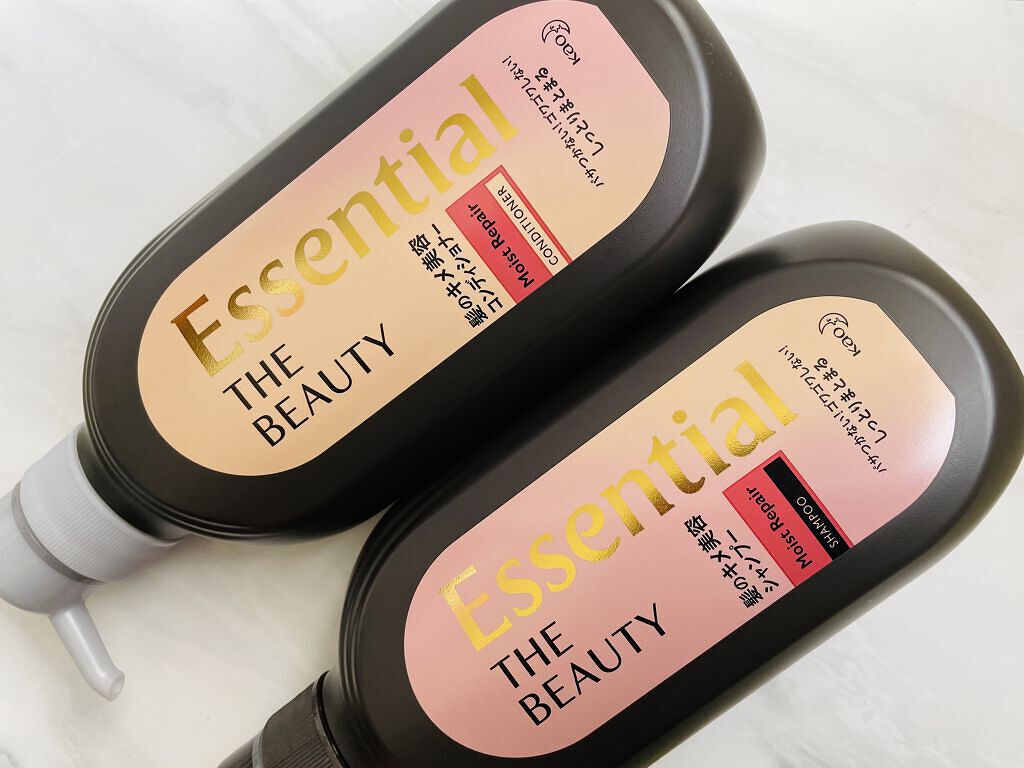 THE BEAUTY 髪のキメ美容シャンプー／コンディショナー＜モイストリペア＞	 シャンプー/エッセンシャル/市販シャンプーを使ったクチコミ（1枚目）