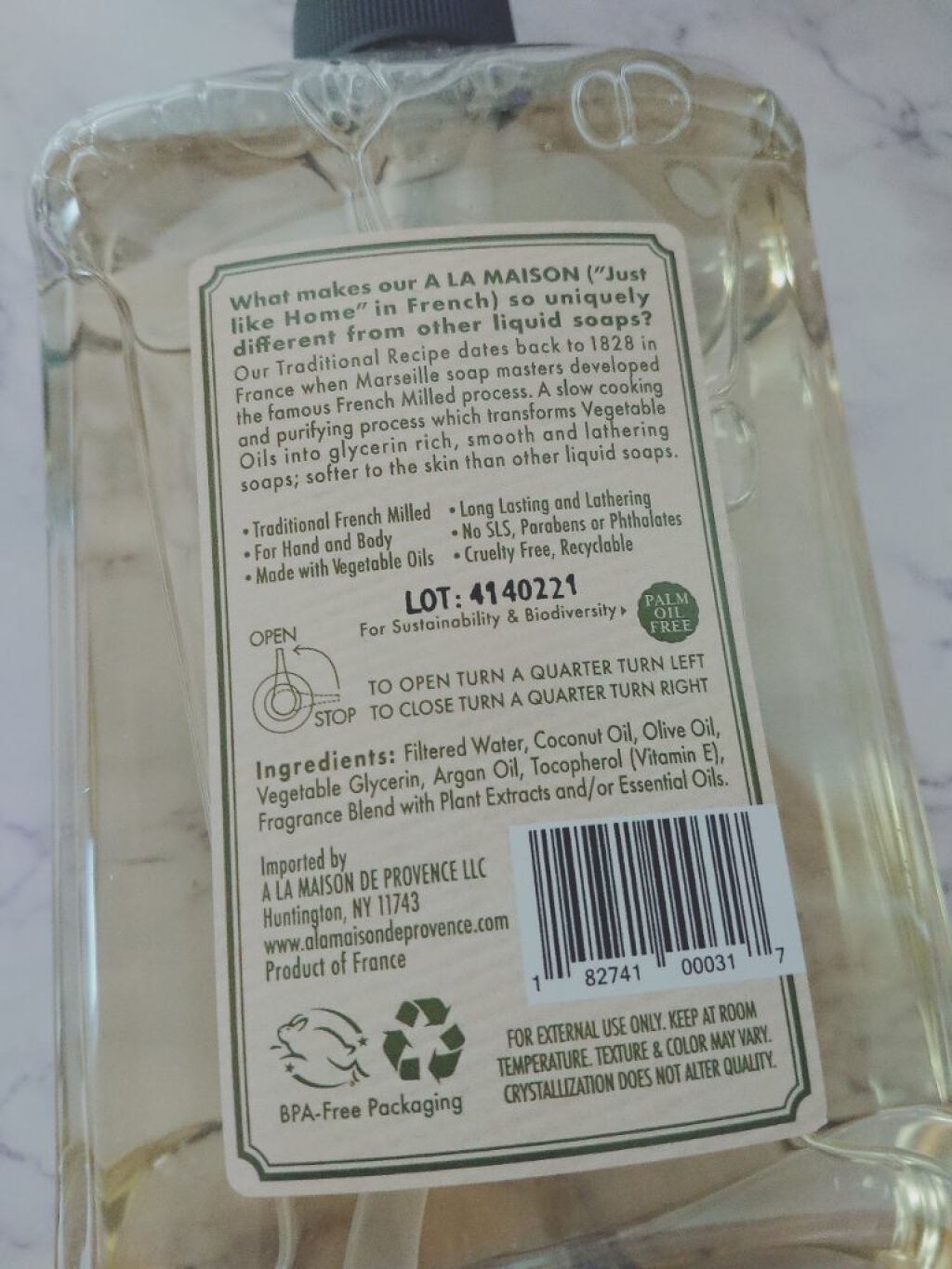 リキッドハンド&ボディソープ/A La Maison/ボディソープを使ったクチコミ（3枚目）