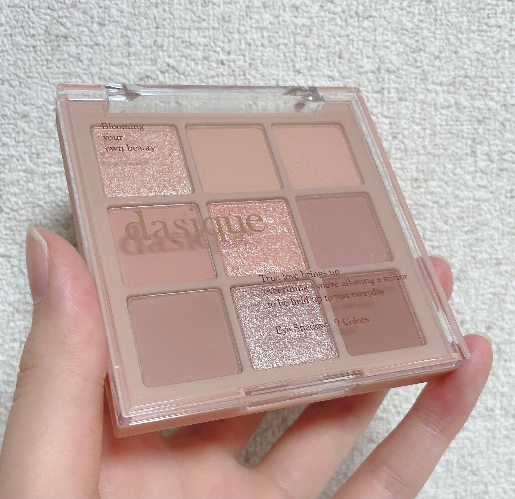 シャドウパレット/dasique/アイシャドウパレットを使ったクチコミ(2枚目)