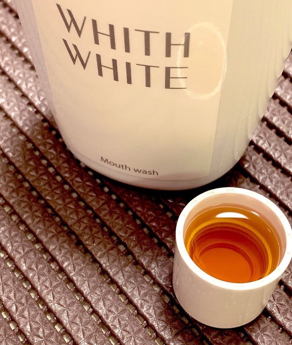ホワイトニング マウスウォッシュ /WHITH WHITE/マウスウォッシュ・スプレーを使ったクチコミ(2枚目)