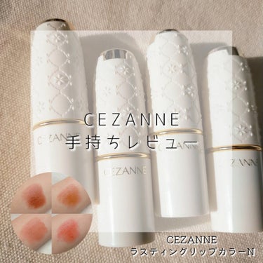 ラスティング リップカラーN/CEZANNE/口紅を使ったクチコミ（1枚目）