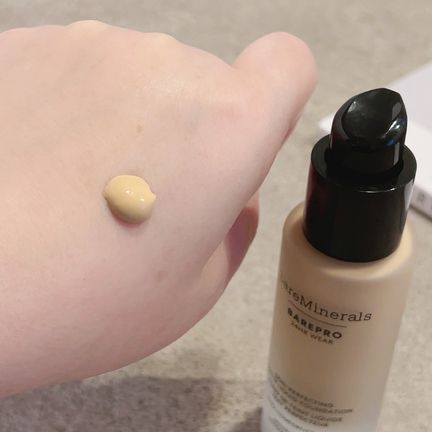 ベアプロ 24HR リキッド ファンデーション/bareMinerals/リキッドファンデーションを使ったクチコミ(4枚目)