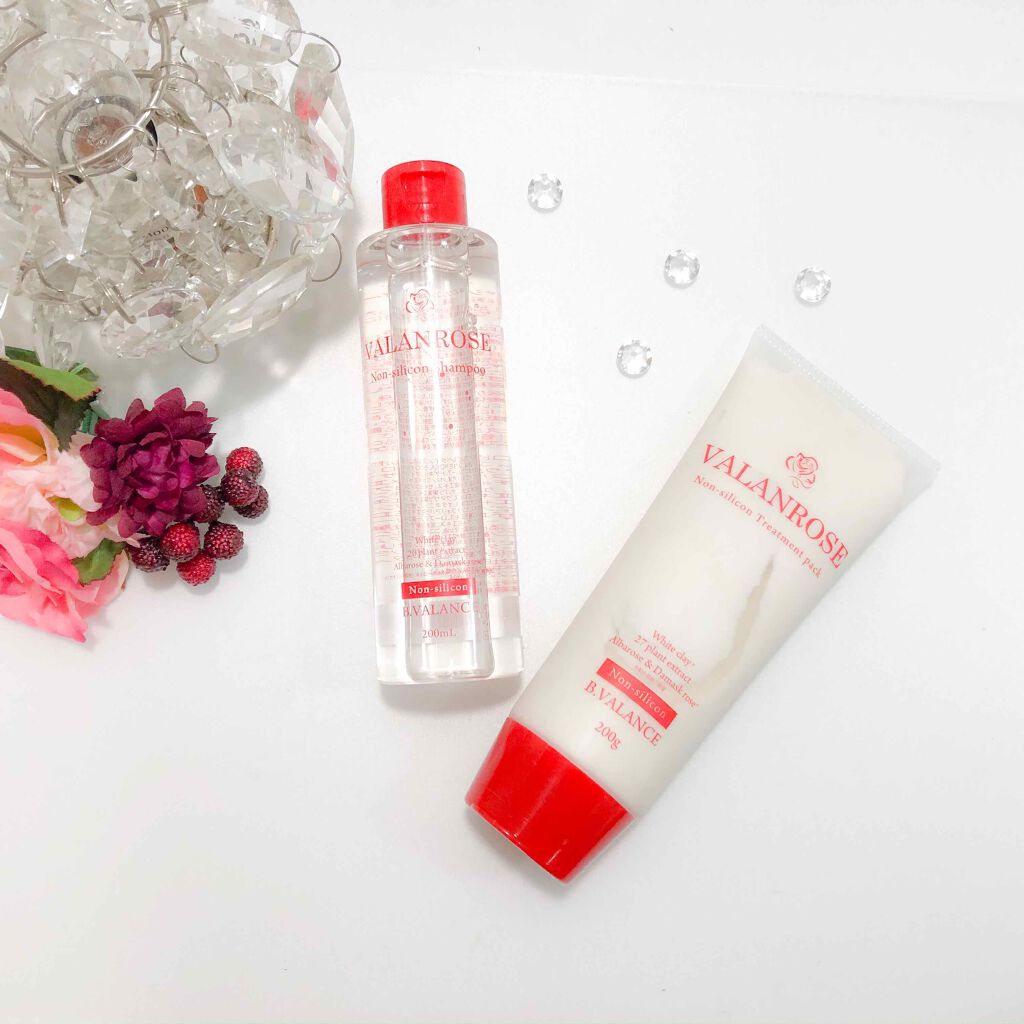 ノンシリコンシャンプー&トリートメント/VALANROSE/市販シャンプーを使ったクチコミ(1枚目)