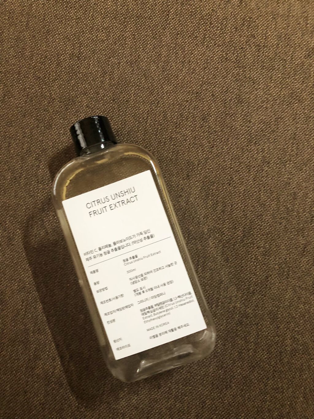 青みかん化粧水/ONE THING/化粧水を使ったクチコミ（2枚目）