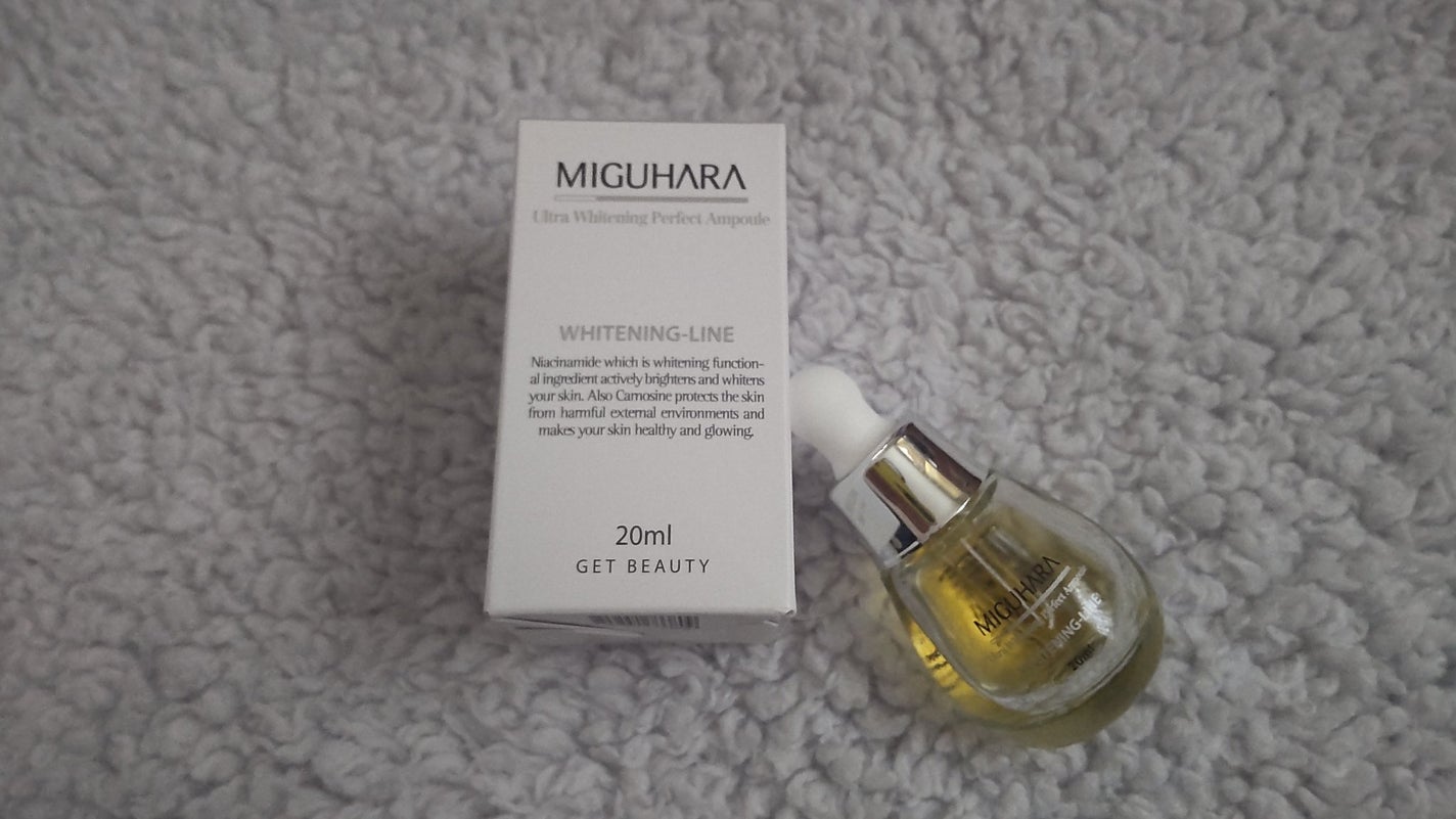 Ultra Whitening Perfect Ampoule/MIGUHARA/美容液を使ったクチコミ(1枚目)