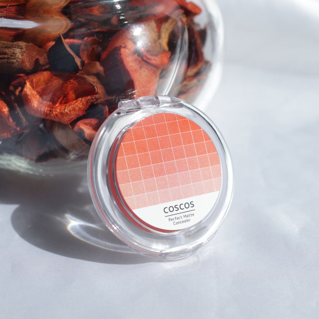 パーフェクトマットコンシーラー スカーレットオレンジ/COSCOS/クリームコンシーラーを使ったクチコミ(5枚目)