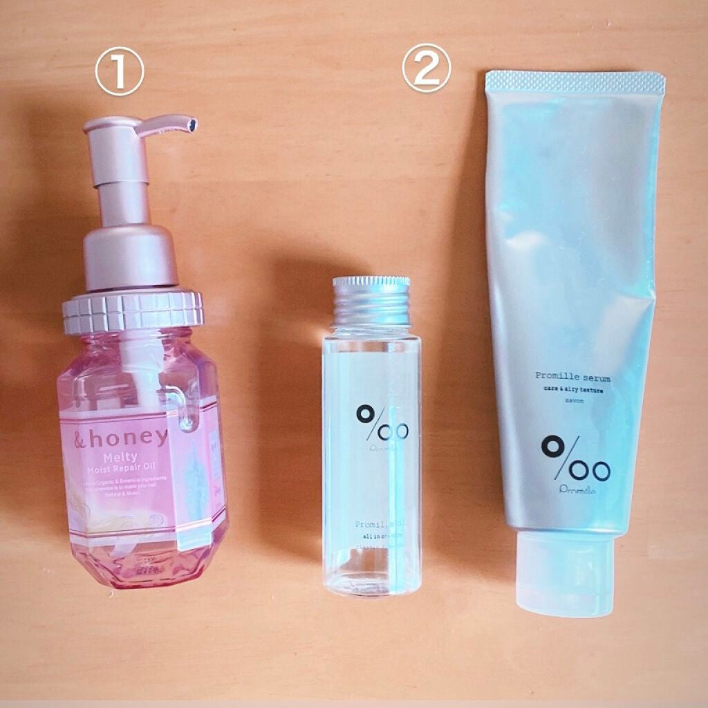 ディープモイスト ヘアオイル3.0/&honey/ヘアオイルを使ったクチコミ(3枚目)